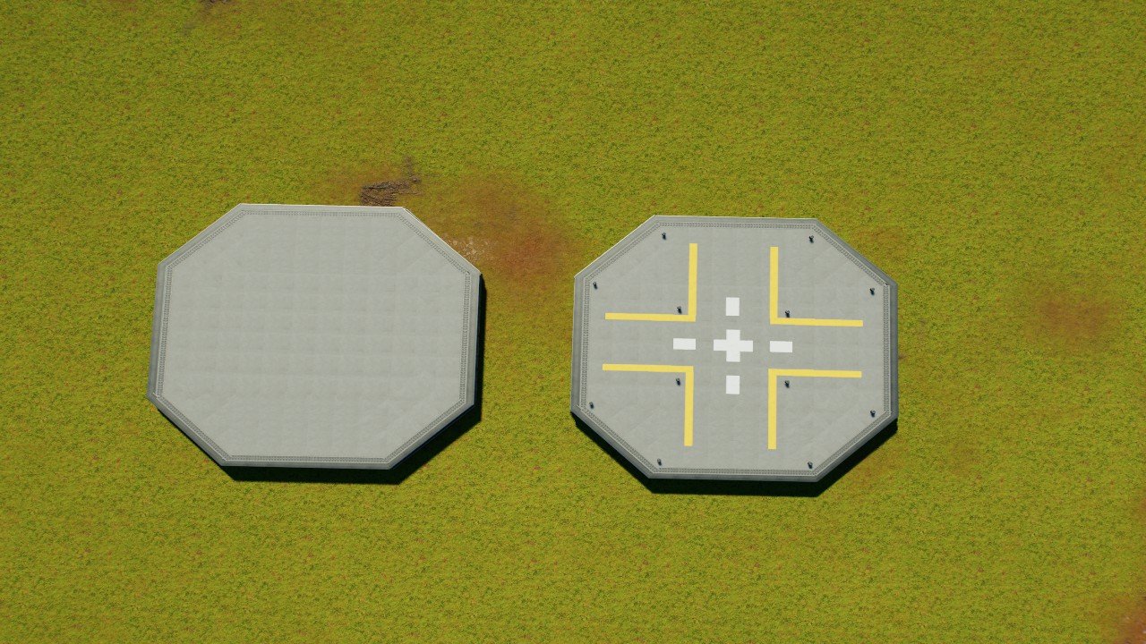 Helipads!