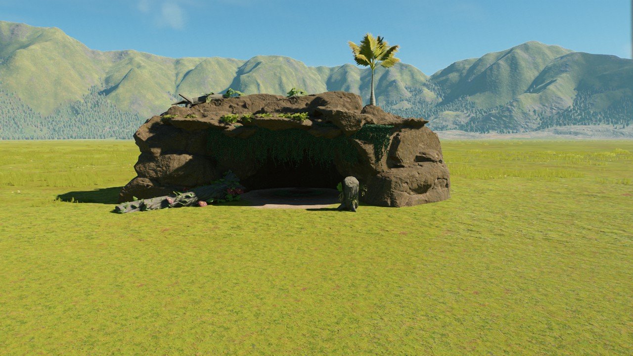 Natural den
