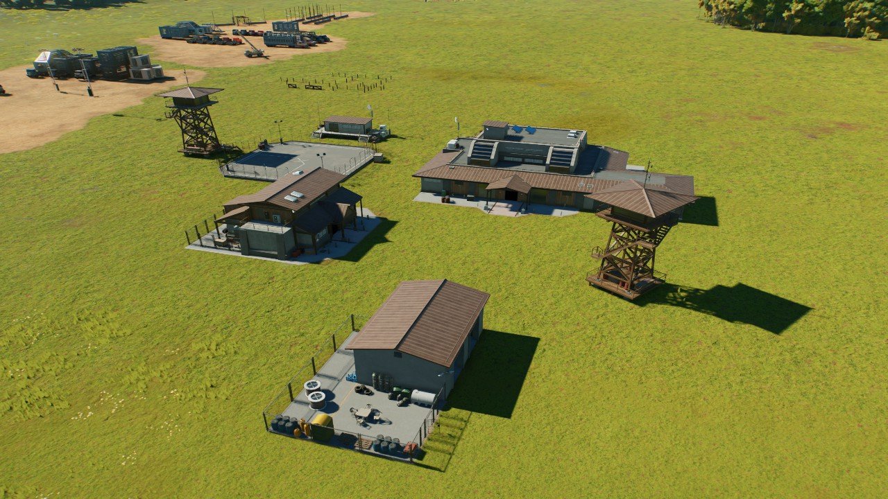 Jurassic park ranger station
