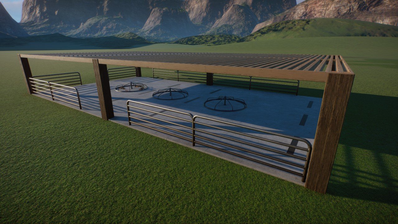 Custom feed lot