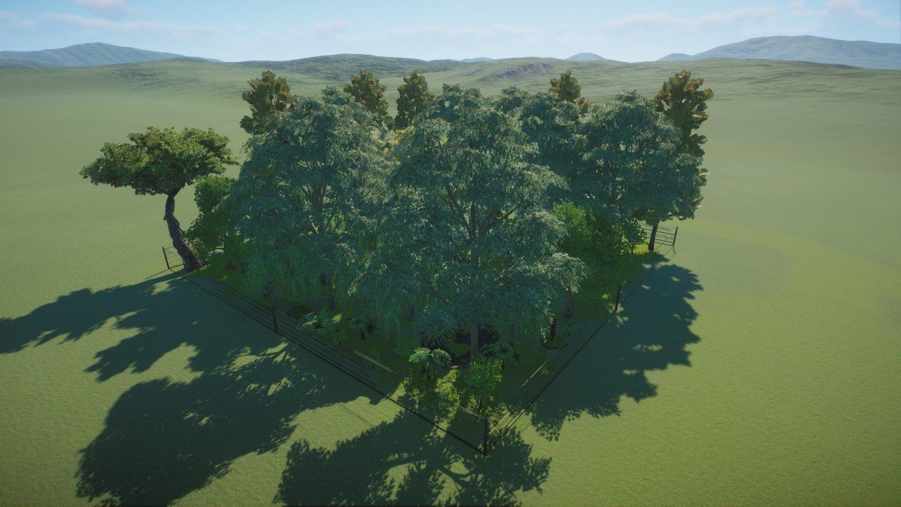 Red Ruffed Lemur Habitat