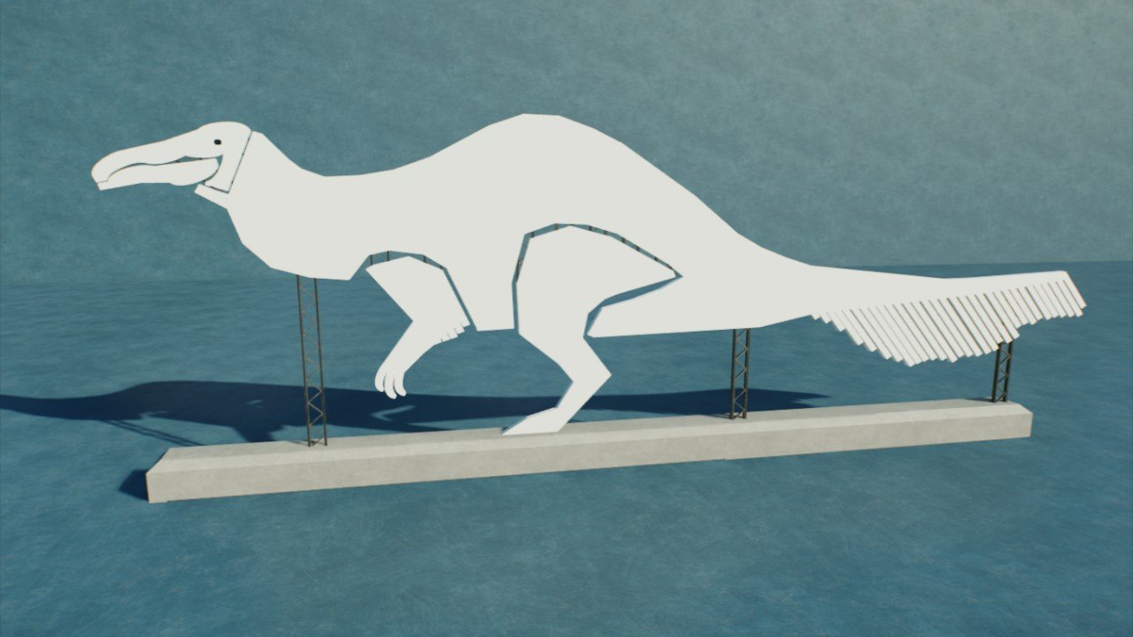 Paleon's Plastic Signs - Deinocheirus