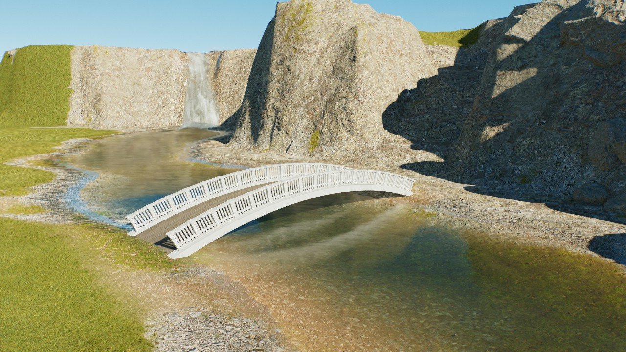 SImple Wooden bridge