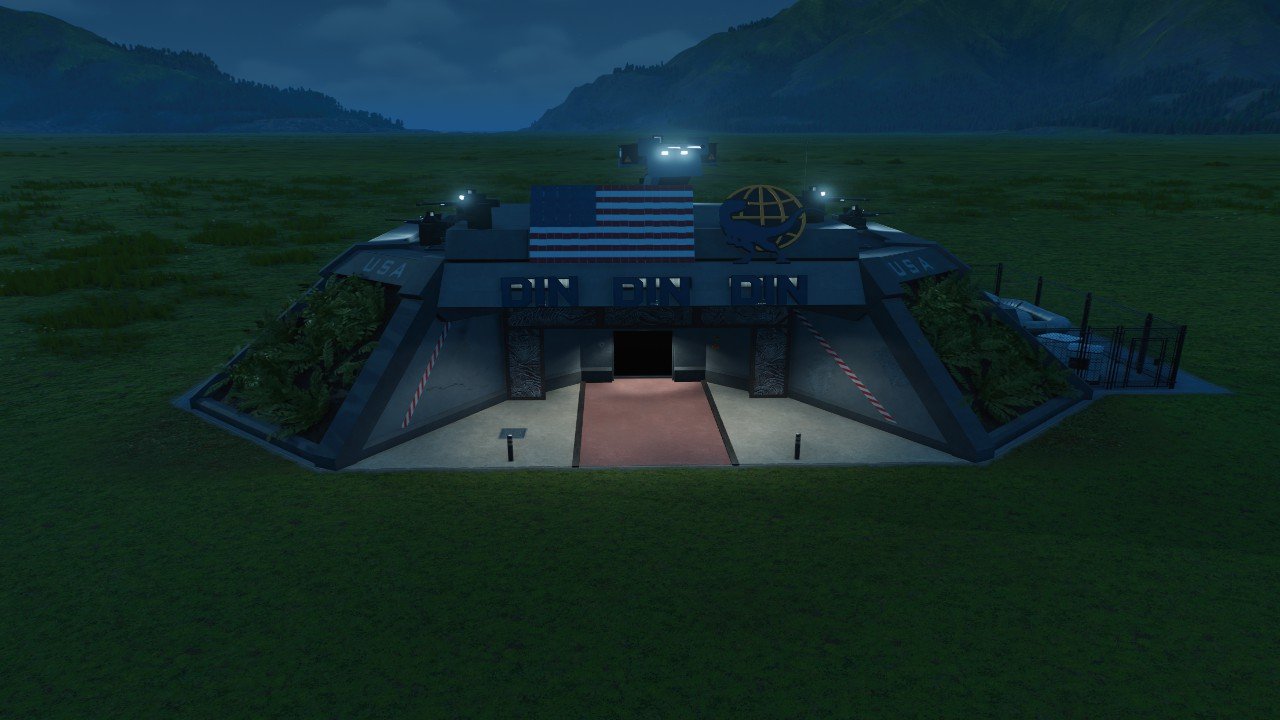 Emergency shelter - Workshop - Jurassic World Evolution 3