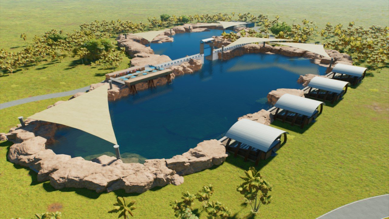 Liopleurodon Lagoon (No Pond Decorations)