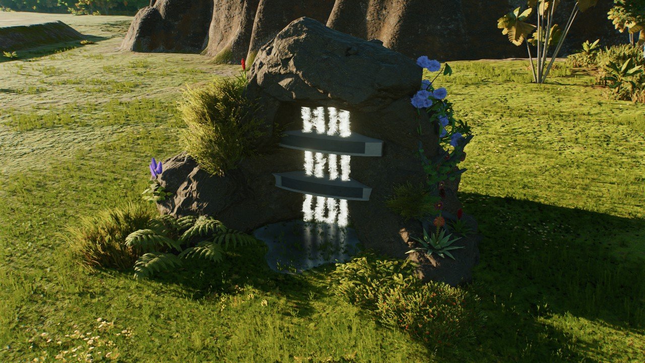 Make shift mini waterfall