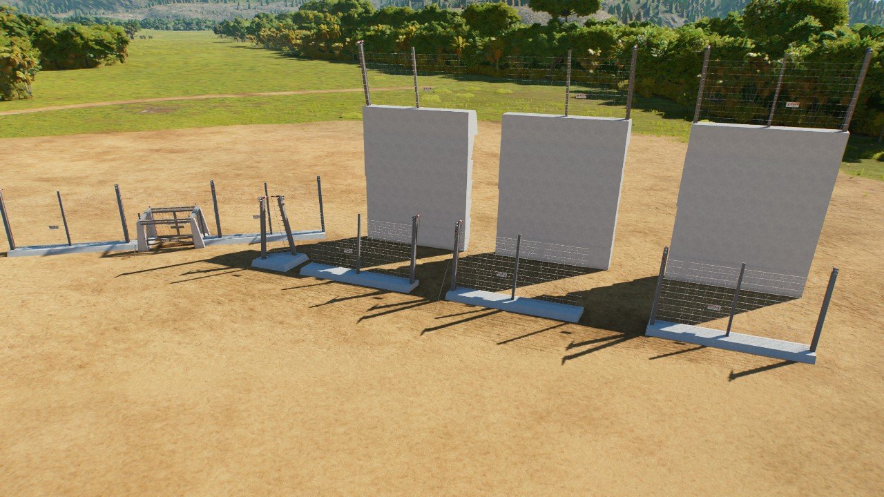 Perimeter fence from Jurassic park