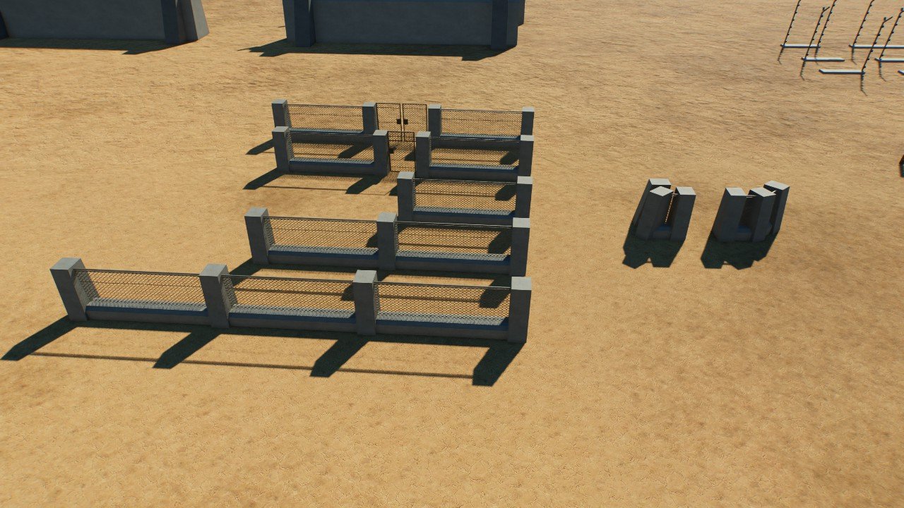 Small chainlink fence