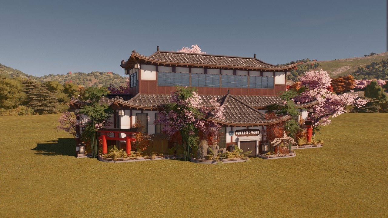 Japan Jurassic Tour Building