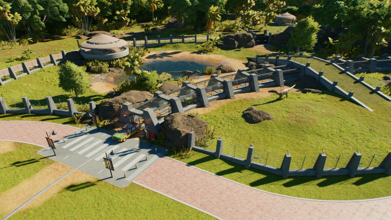 Tour Vehicle Cage - Workshop - Jurassic World Evolution 3