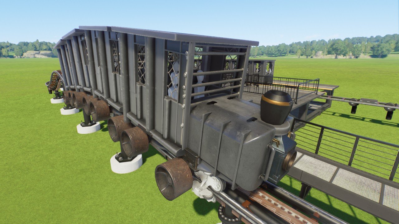 Prison Train Coaster