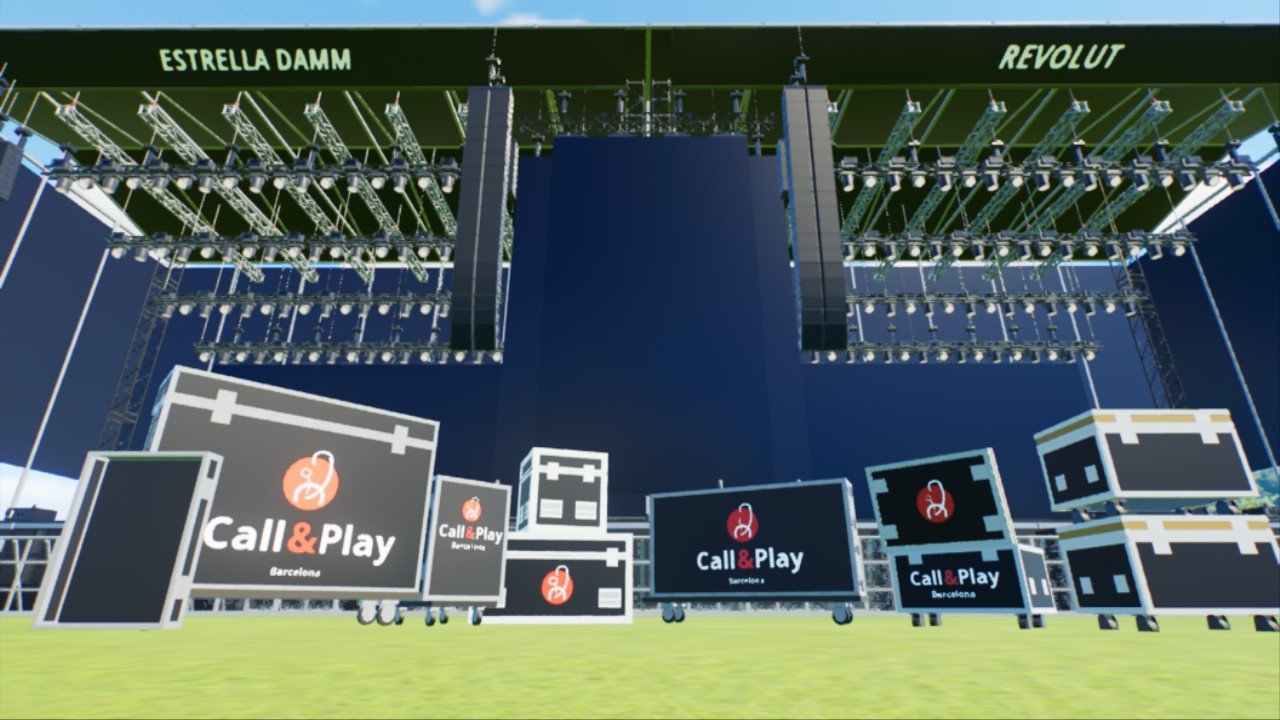 Flight Case Backline Call&Play Barcelona at Primavera Sound Main Stage
