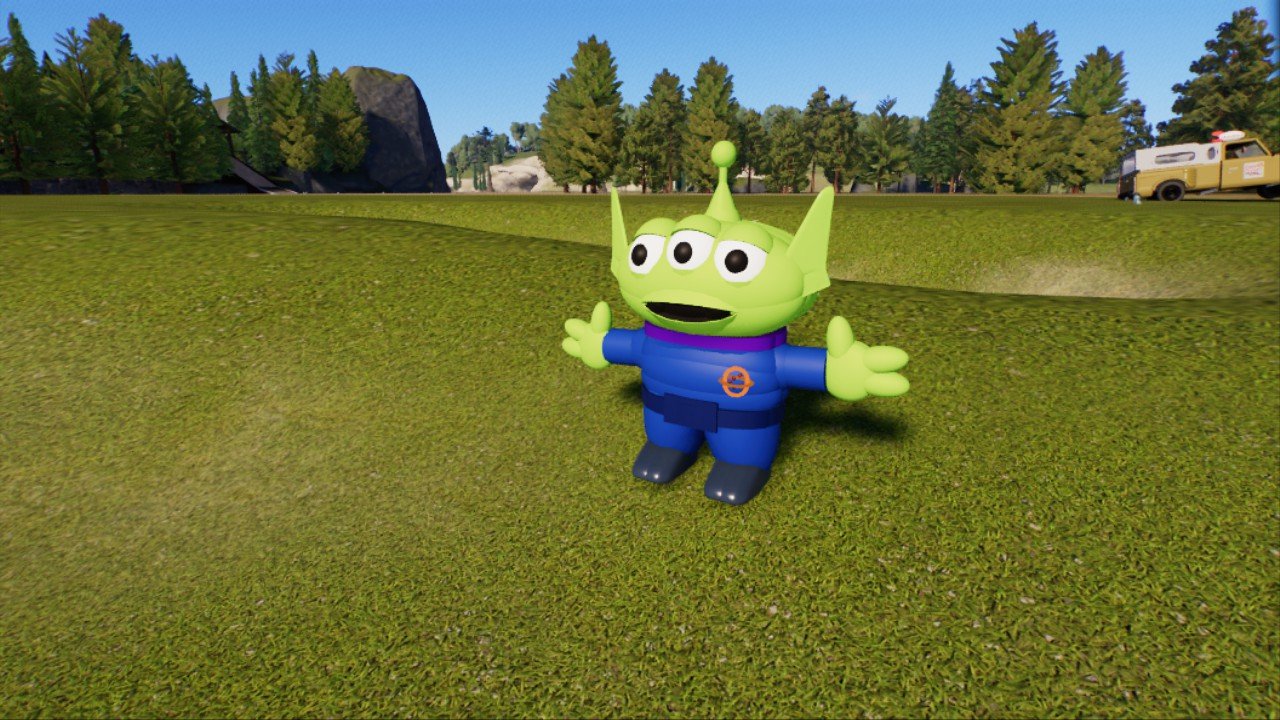 Pizza Planet Alien