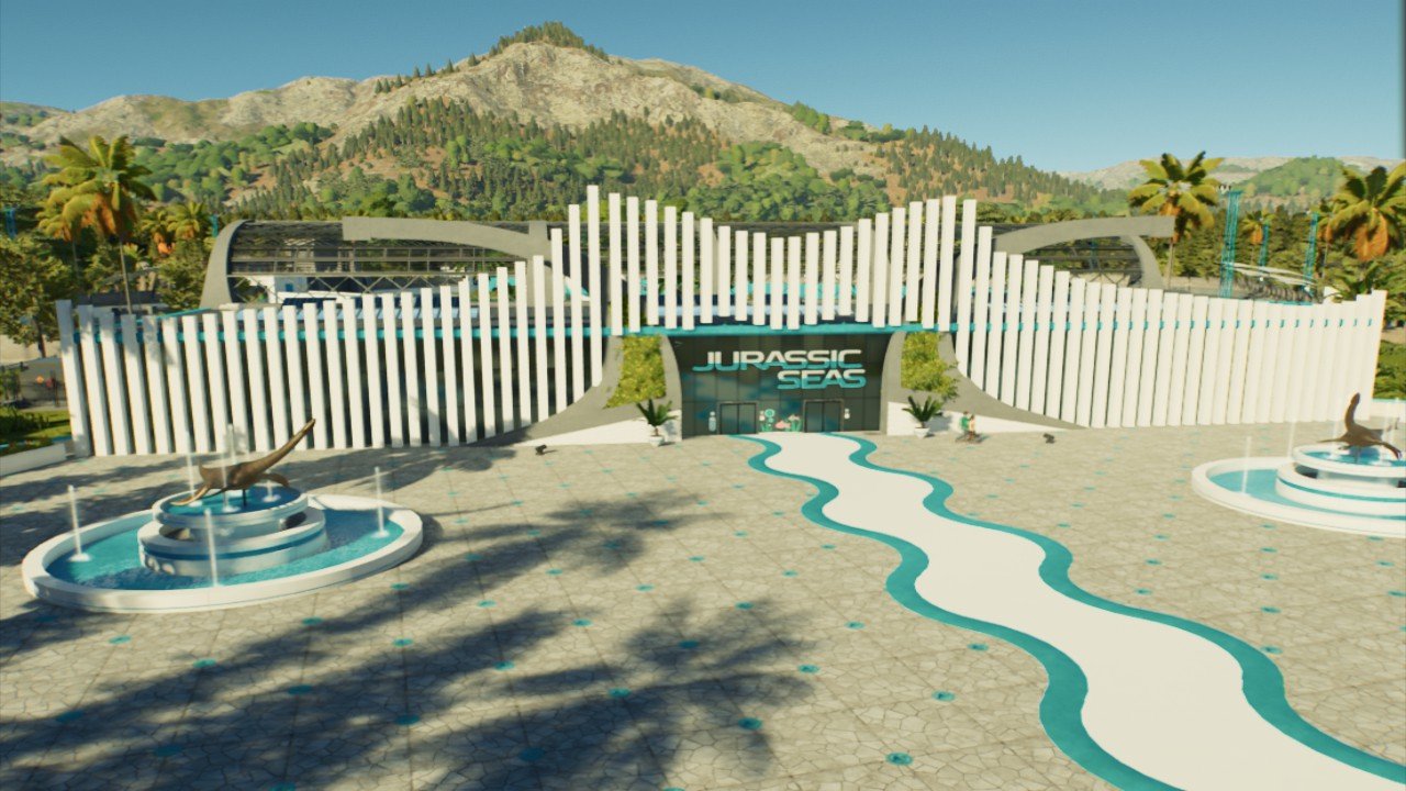 Jurassic Seas lagoon by ZSHplays