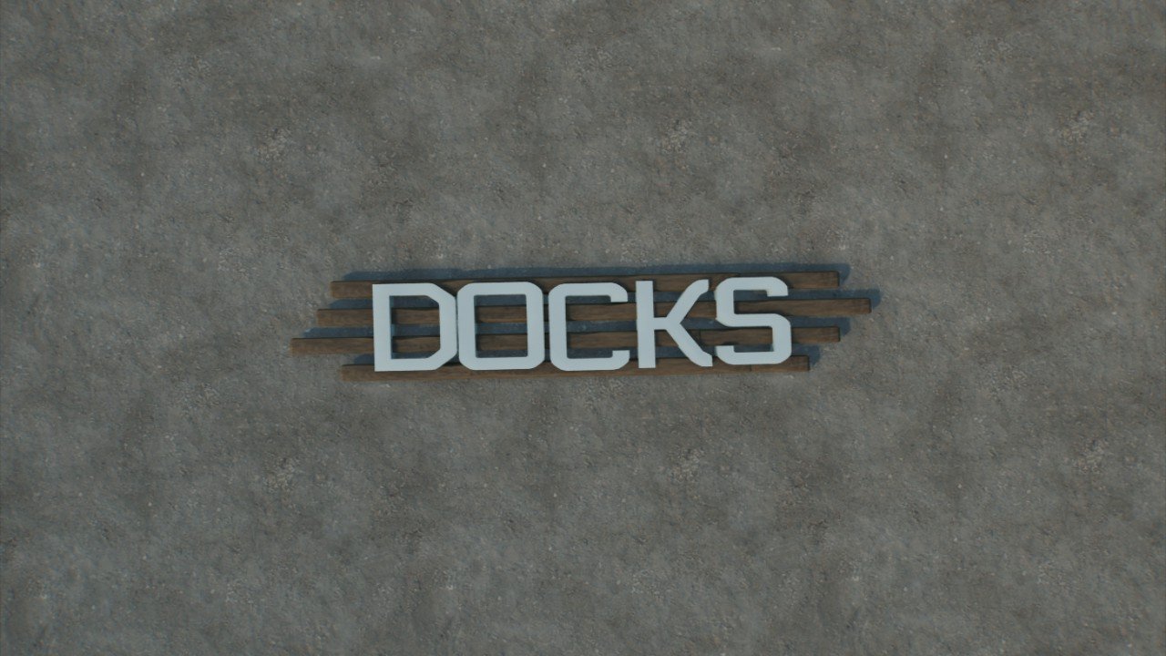 Docks sign