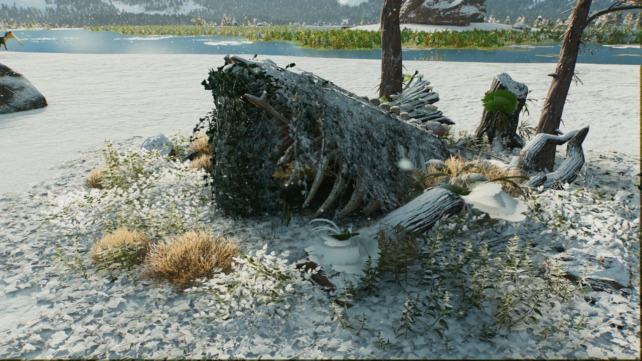 Sauropod Ribcage Aviary Nest