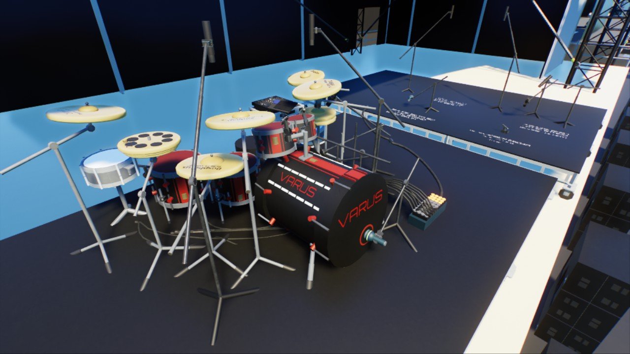 NOFXTEK VARUS DRUM KIT + Mics