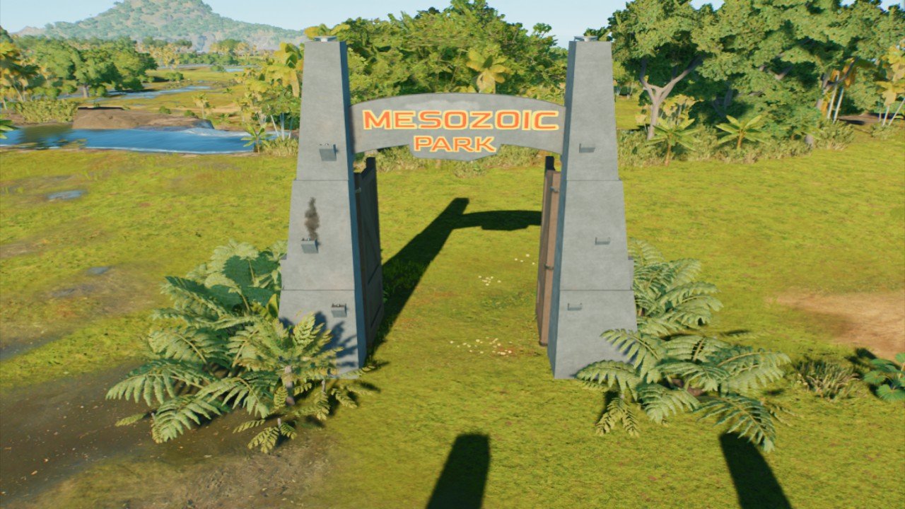 Mesozoic Park Gate