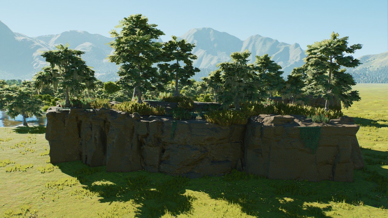 Swampy island set 3