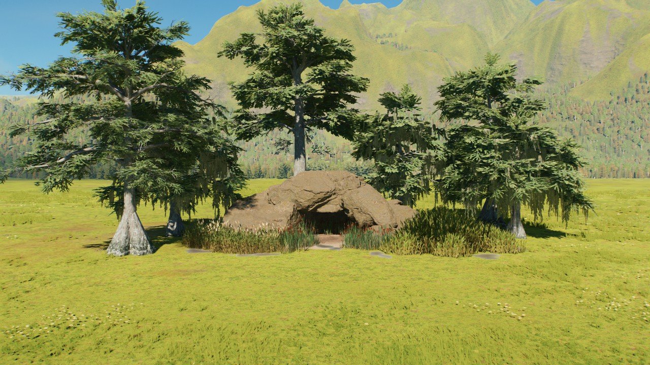 Swampy medium nesting area
