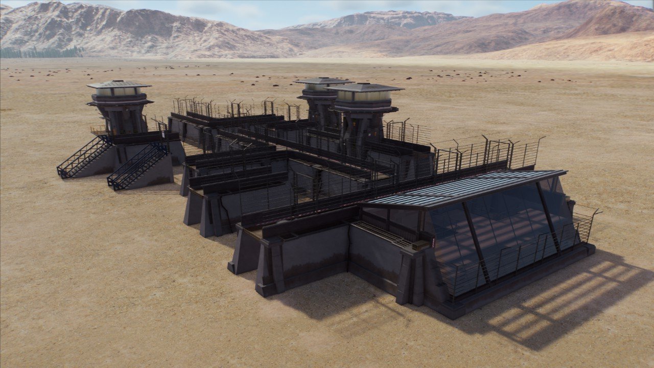 High Security Modular Catwalk Set {New Viewing Gallery}