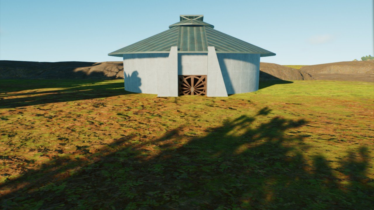 Isla Sorna Aviary Entrance - Workshop - Jurassic World Evolution 3