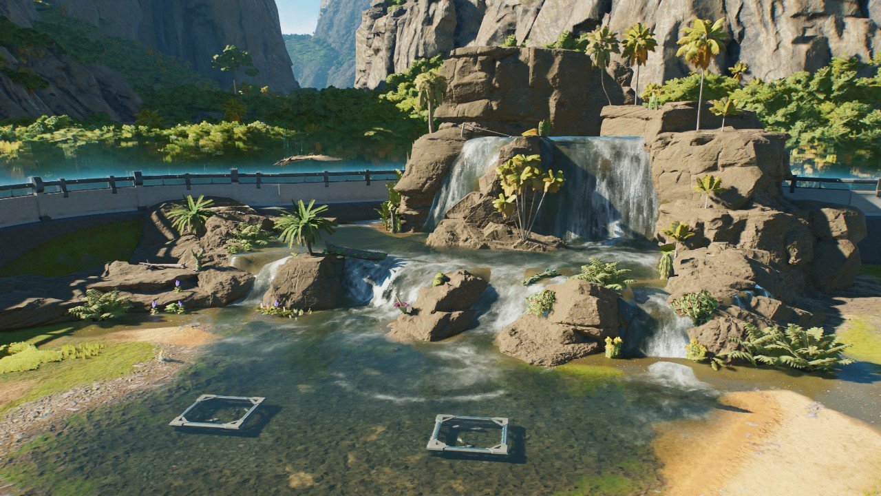 Aviary Waterfall