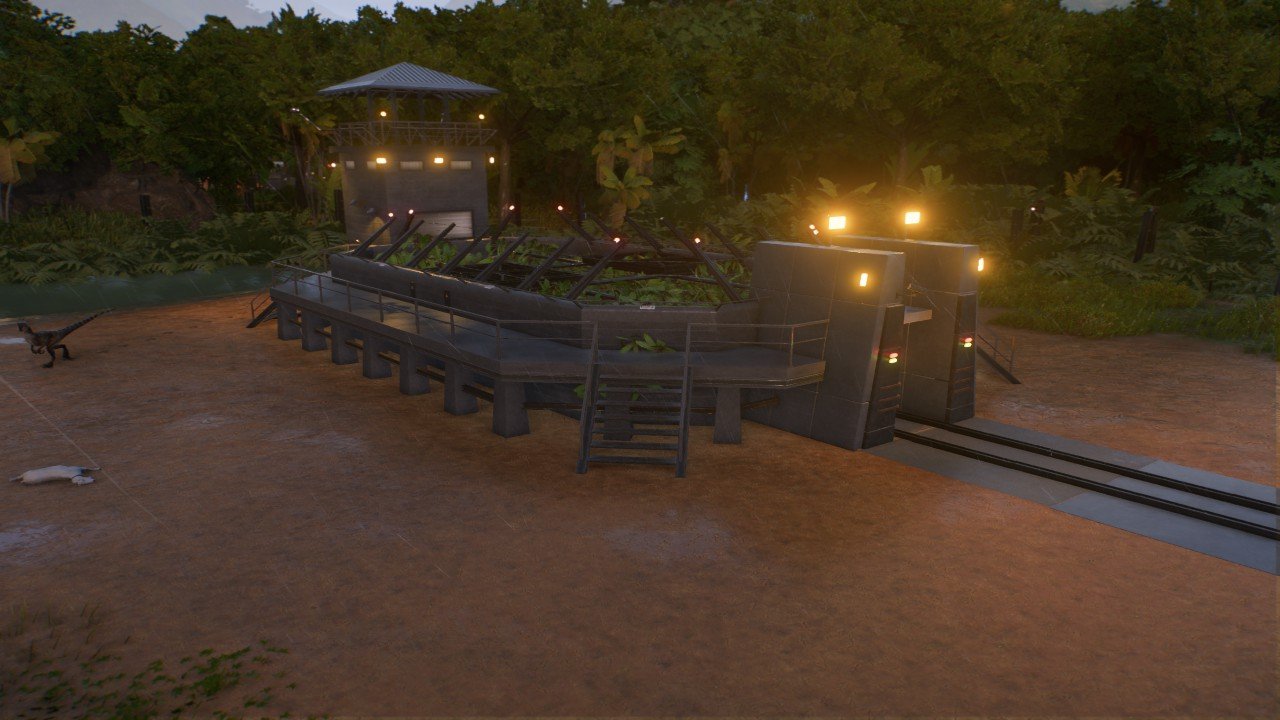 JP Raptor Pen - Workshop - Jurassic World Evolution 3