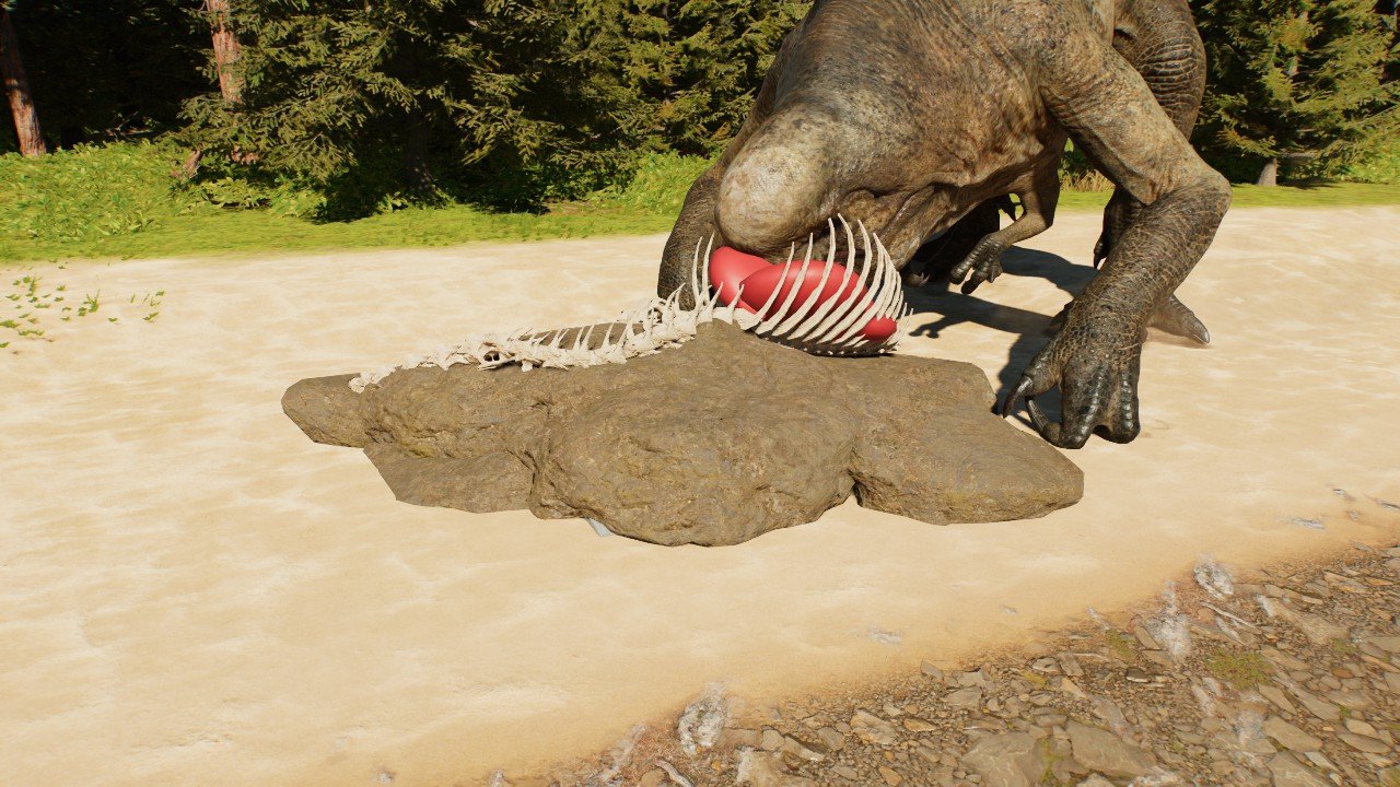 Natural feeder (sauropod corpse)