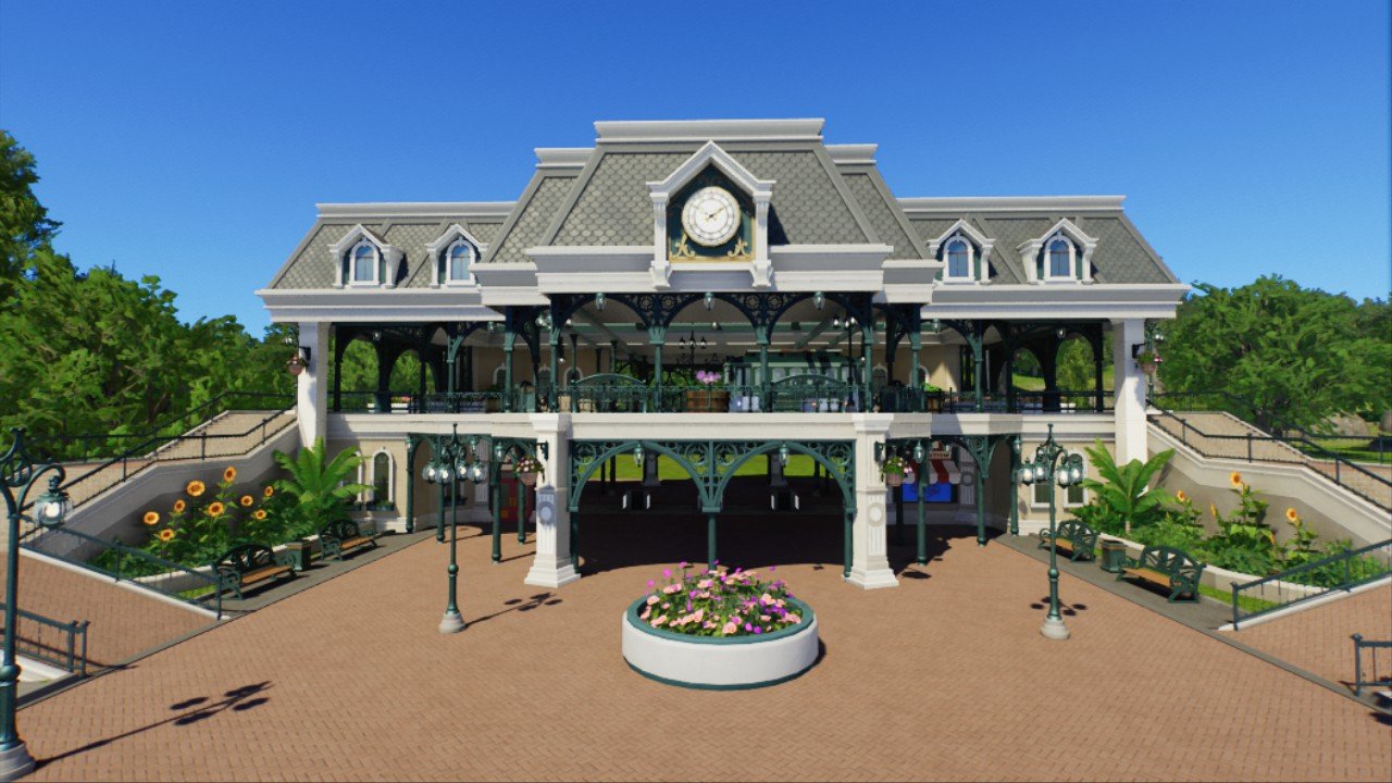Main Street Station and Park Entrance - Version 2.0