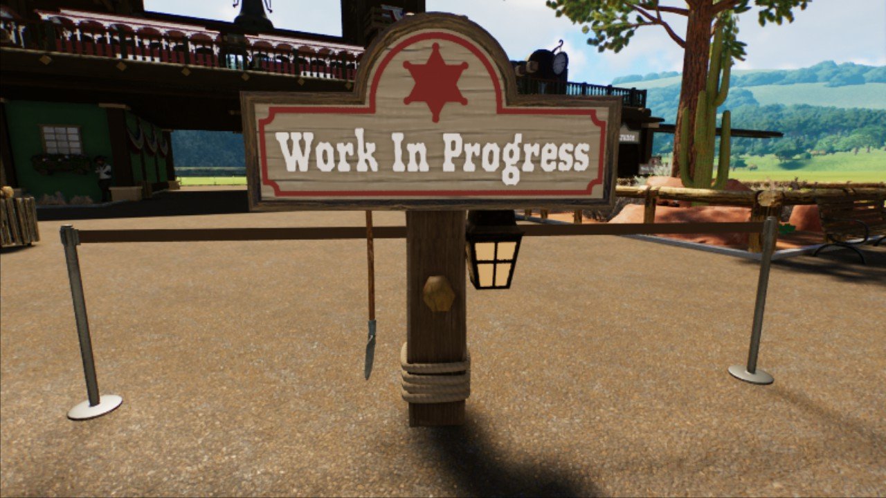 Work In Progress Sign