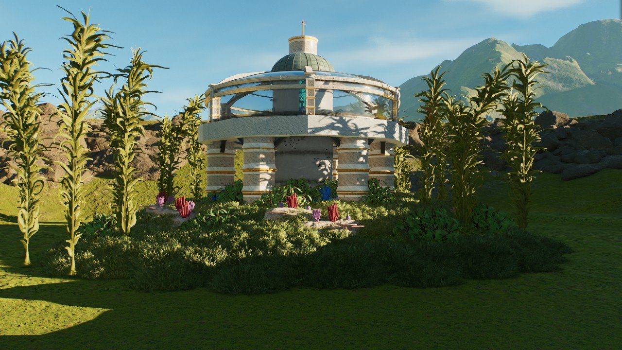 Golden lagoon viewing area