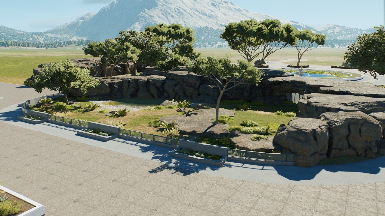 Small dinossaur habitat - Workshop - Jurassic World Evolution 3