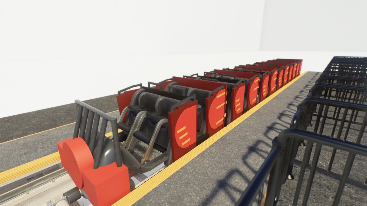 Gerstlauer Wooden Coaster Trains version 1