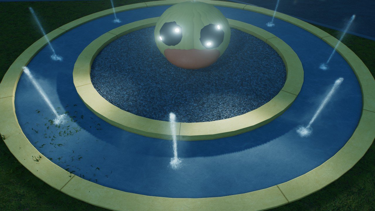 Duck fountain