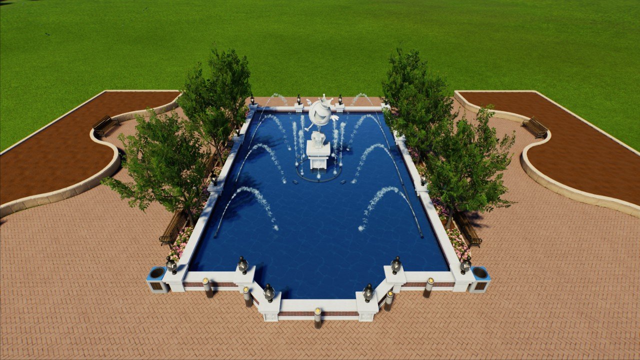 Generic Fountain Pool