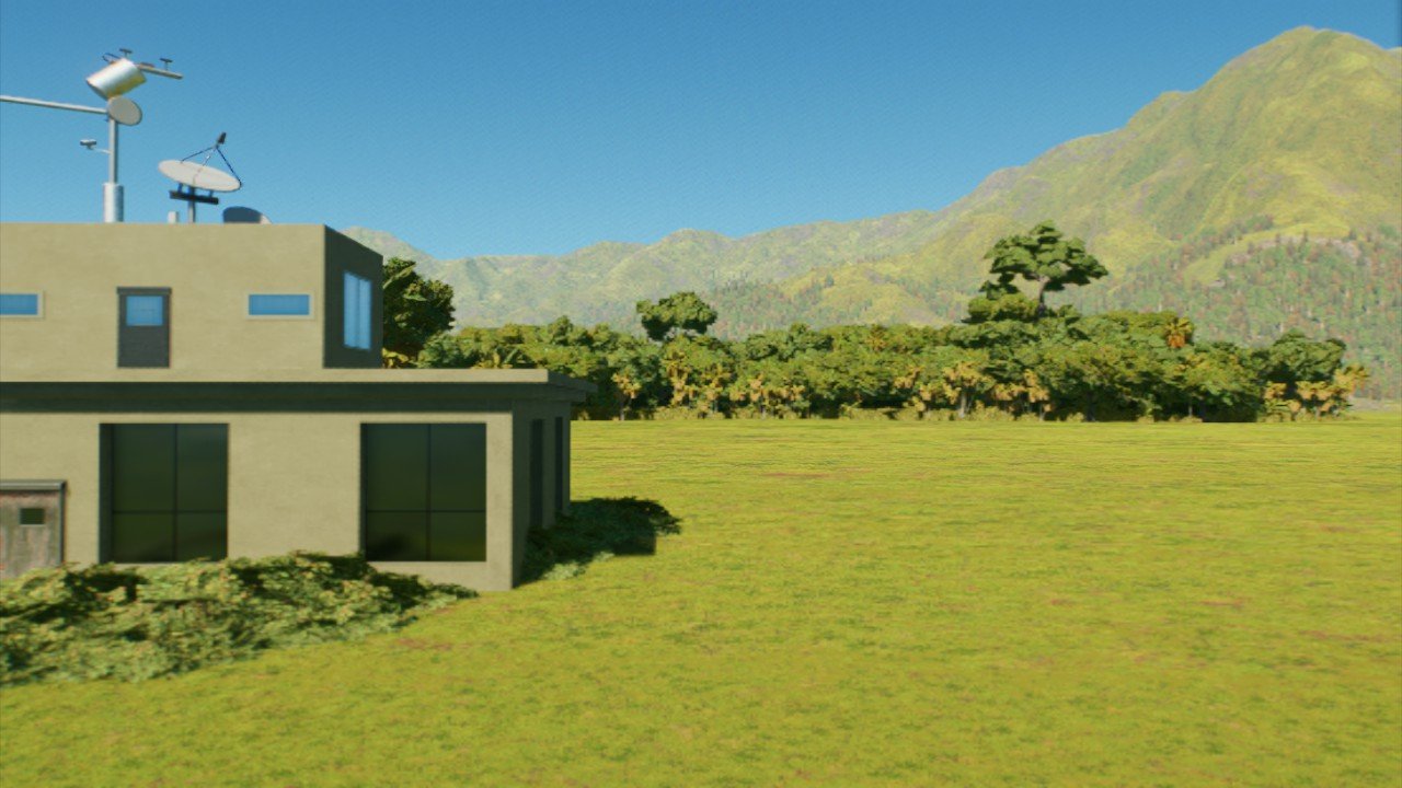 Jurassic Park Novel Italian Cover Facility Building