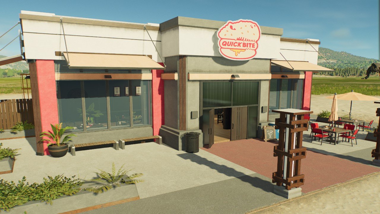 Food amenity with interior