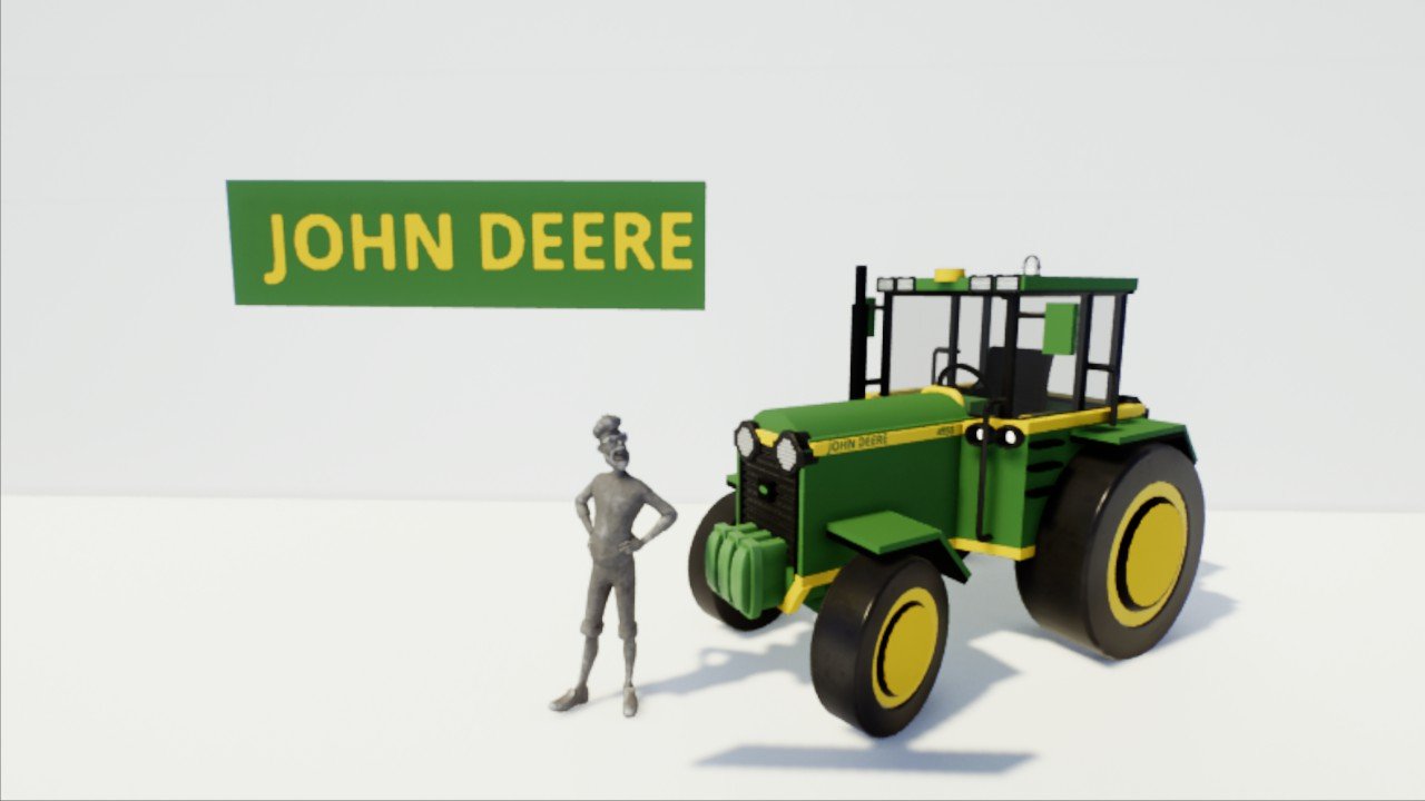 JOHN DEERE Tractor 4955