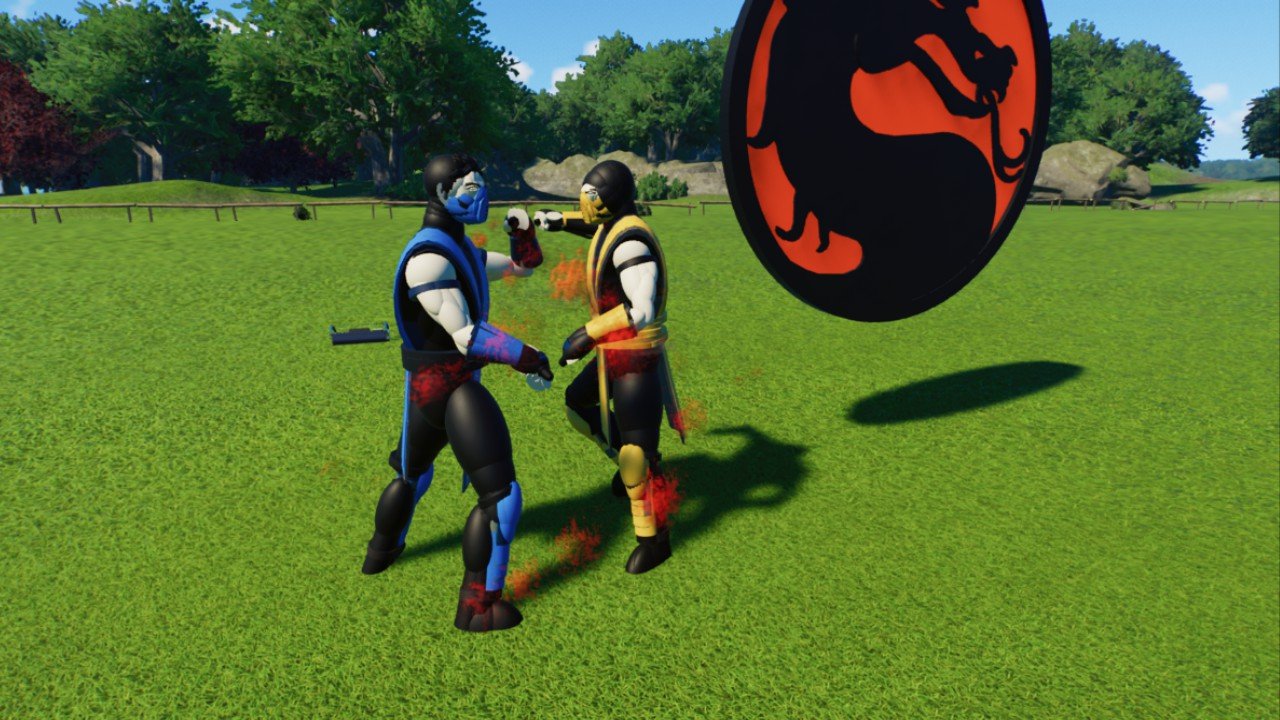 Mortal Kombat punch loop