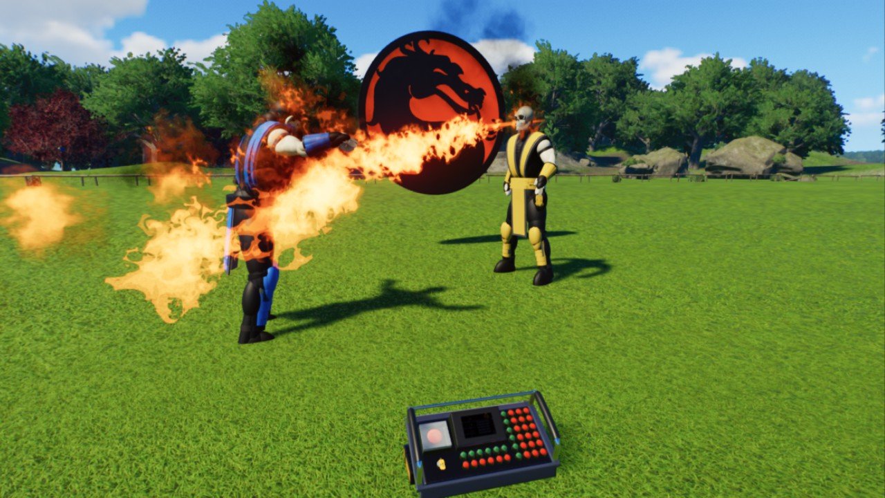 Mortal Kombat Scorpion Wins