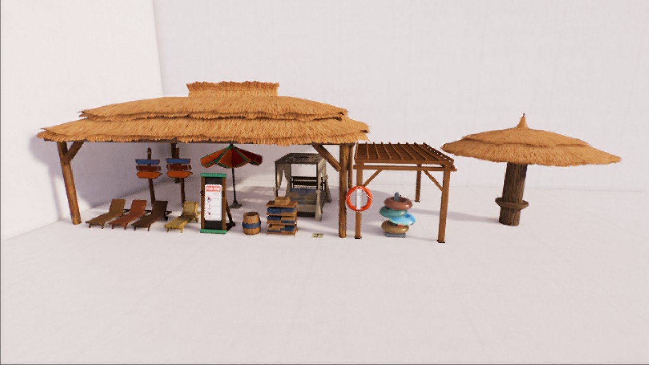 Spanish Resort Props
