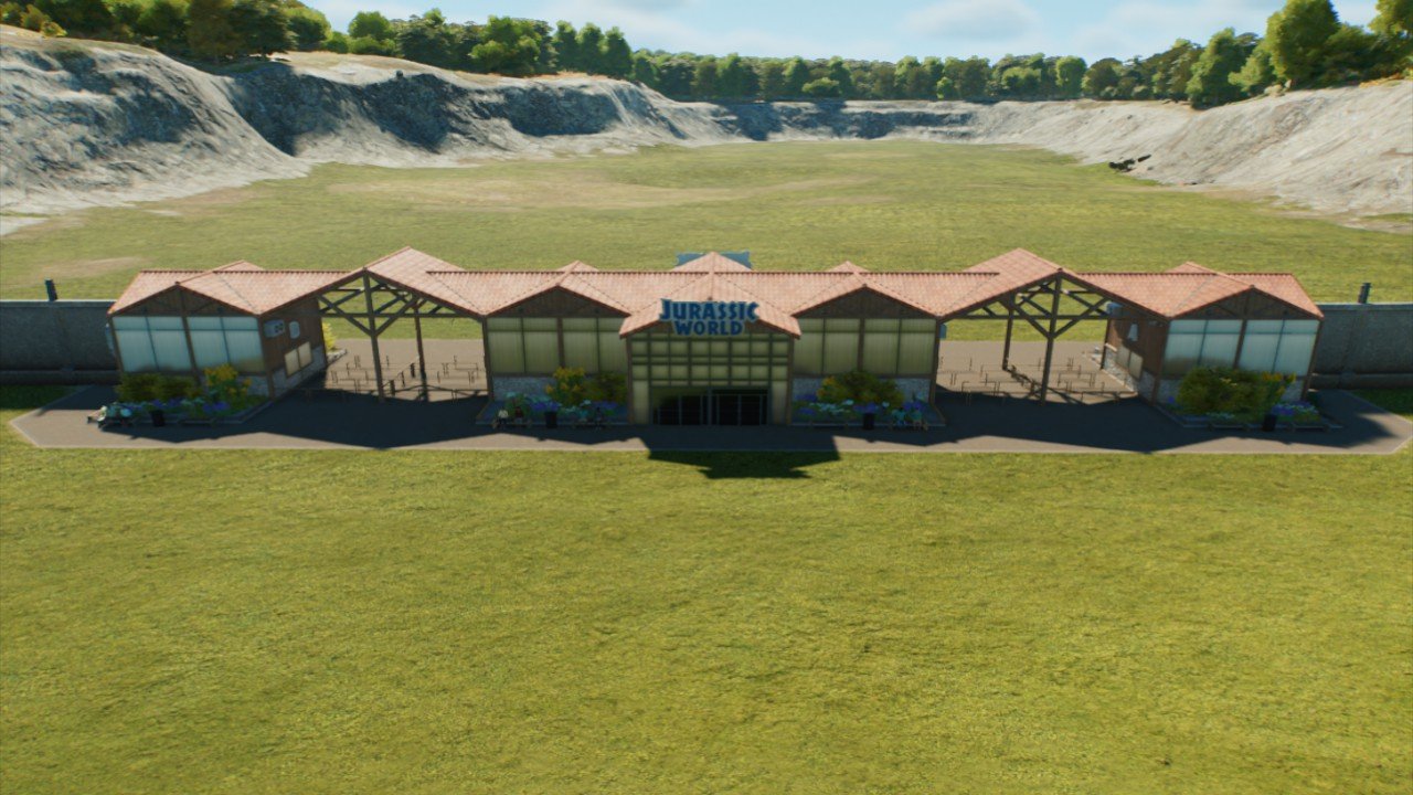 Jurassic World Europe entrance