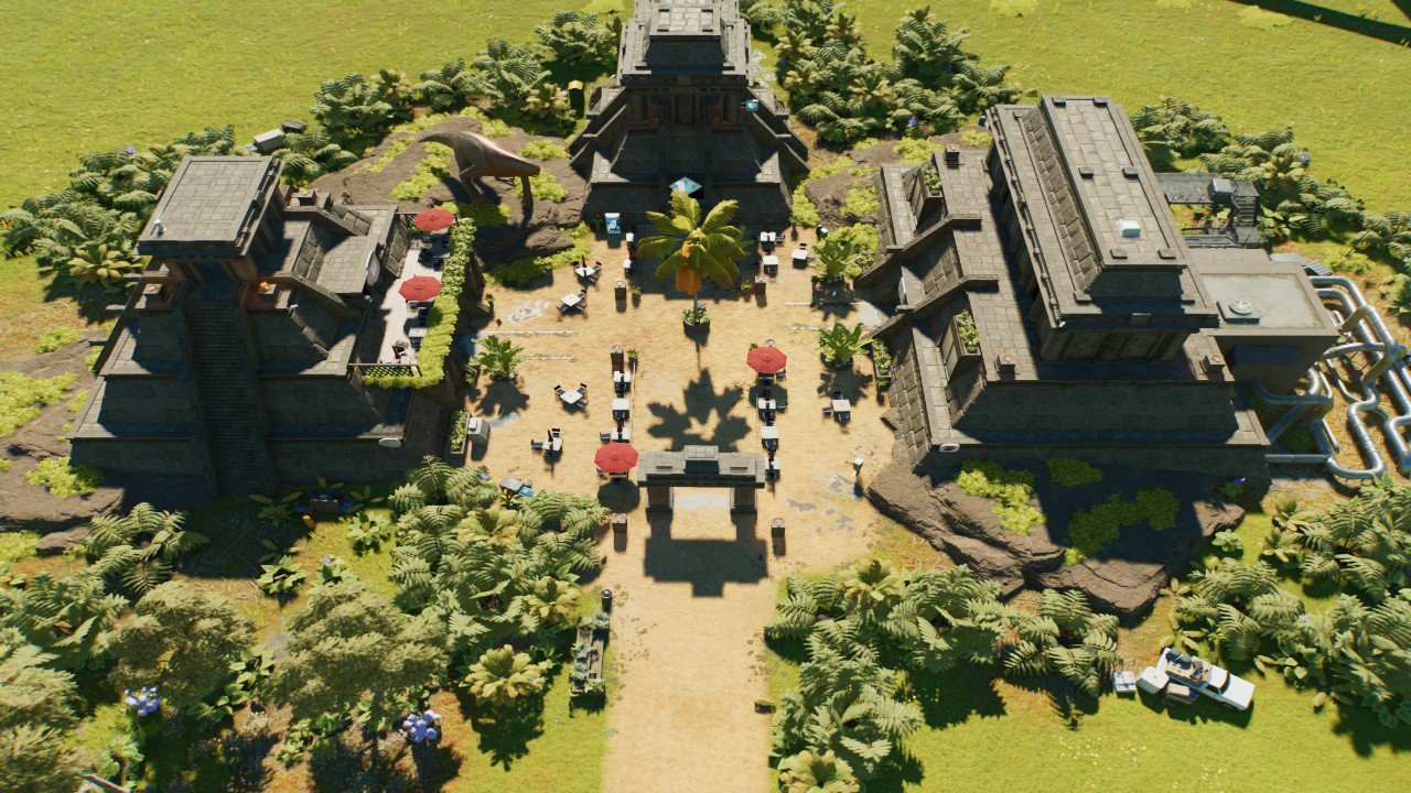 Temple Food, Drink & Shopping Court (Jurassic Rebirth)