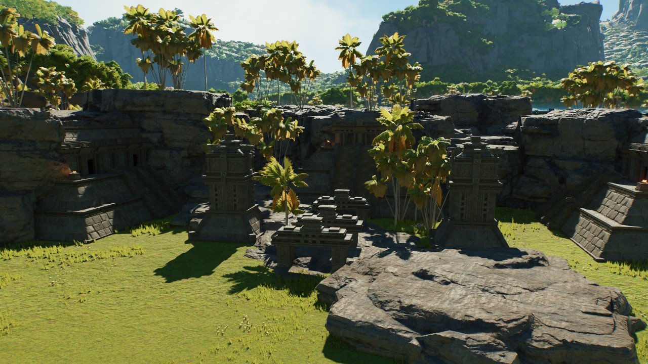 Ancient Aztec ruins