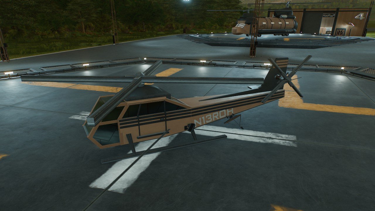 IPCI research helicopter