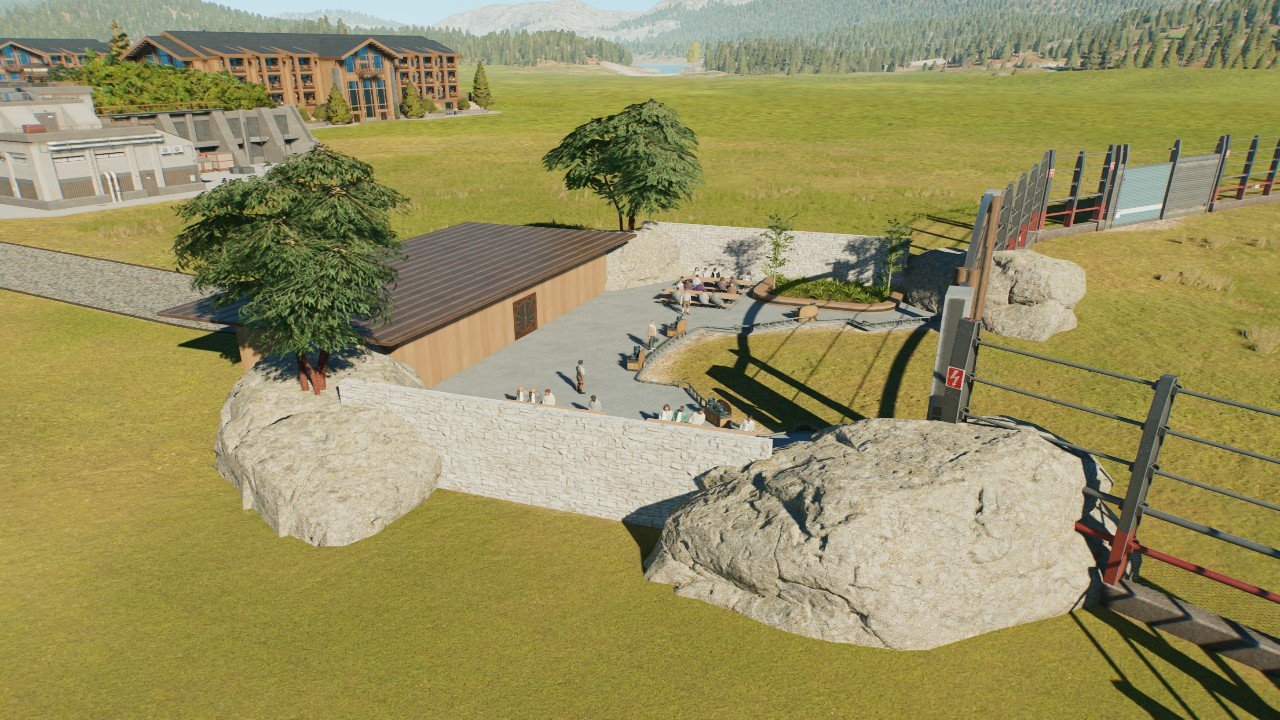 Wooden Dino encounter