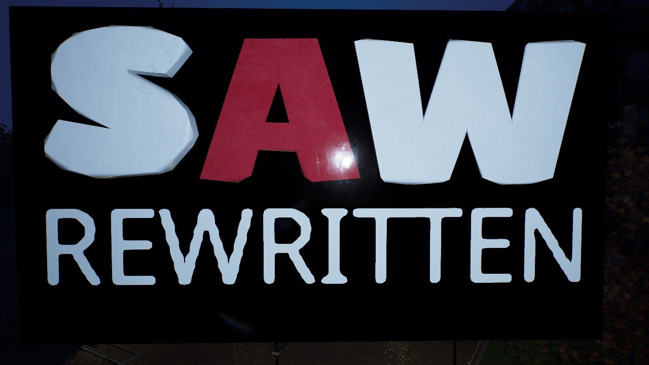 SAW REWRITTEN