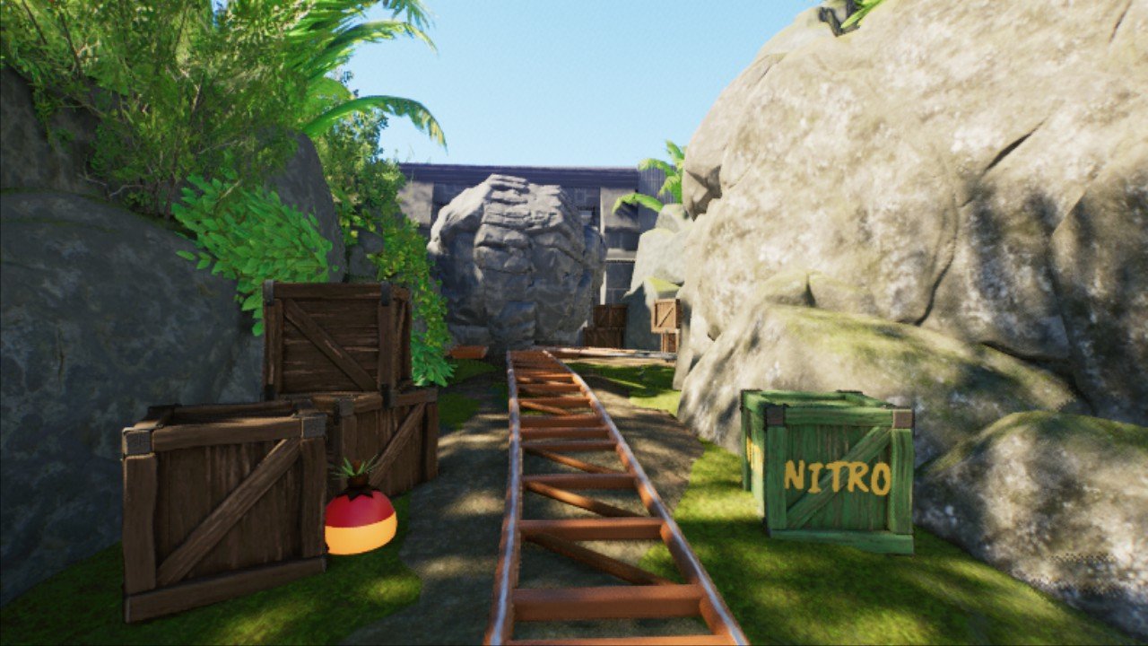 Crash Bandicoot Roller Coaster