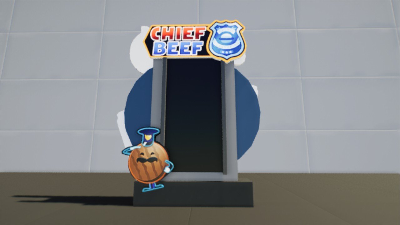 Chief Bief e Gulpee Soda Screen Sign by PigCoaster